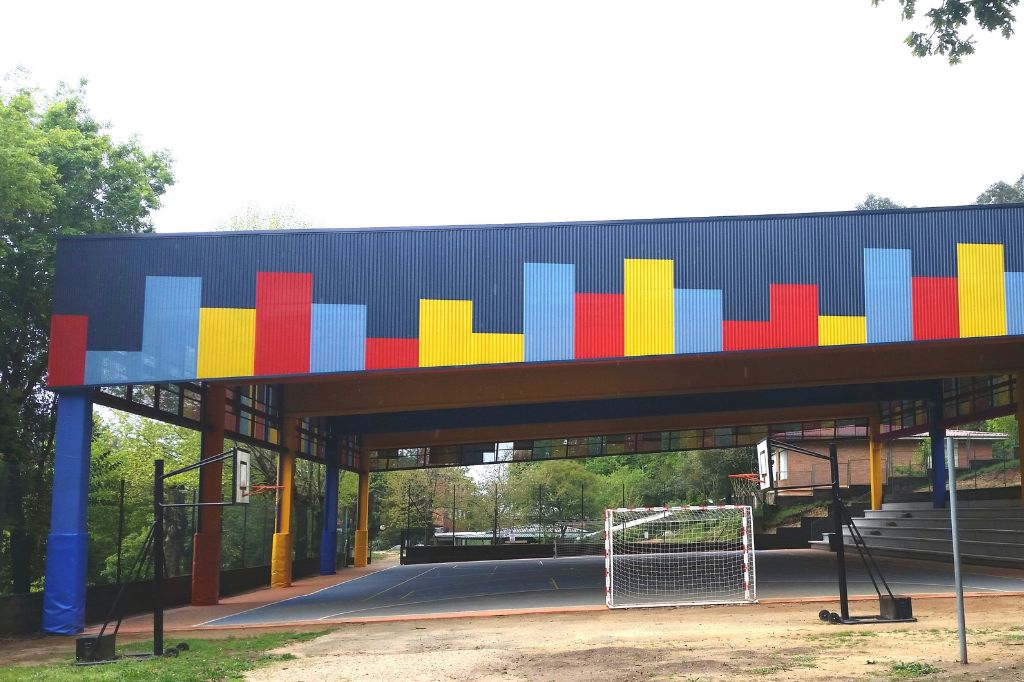 Obra Patio colegio Carballal