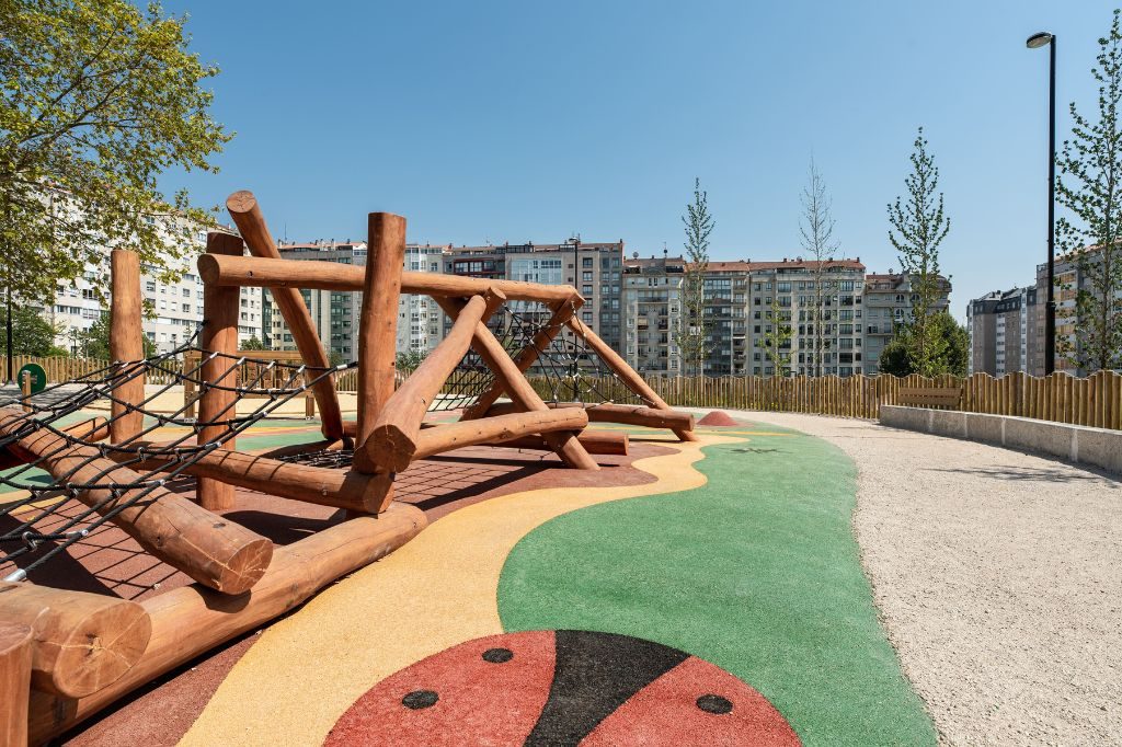 zona de xogos parque da miñoca