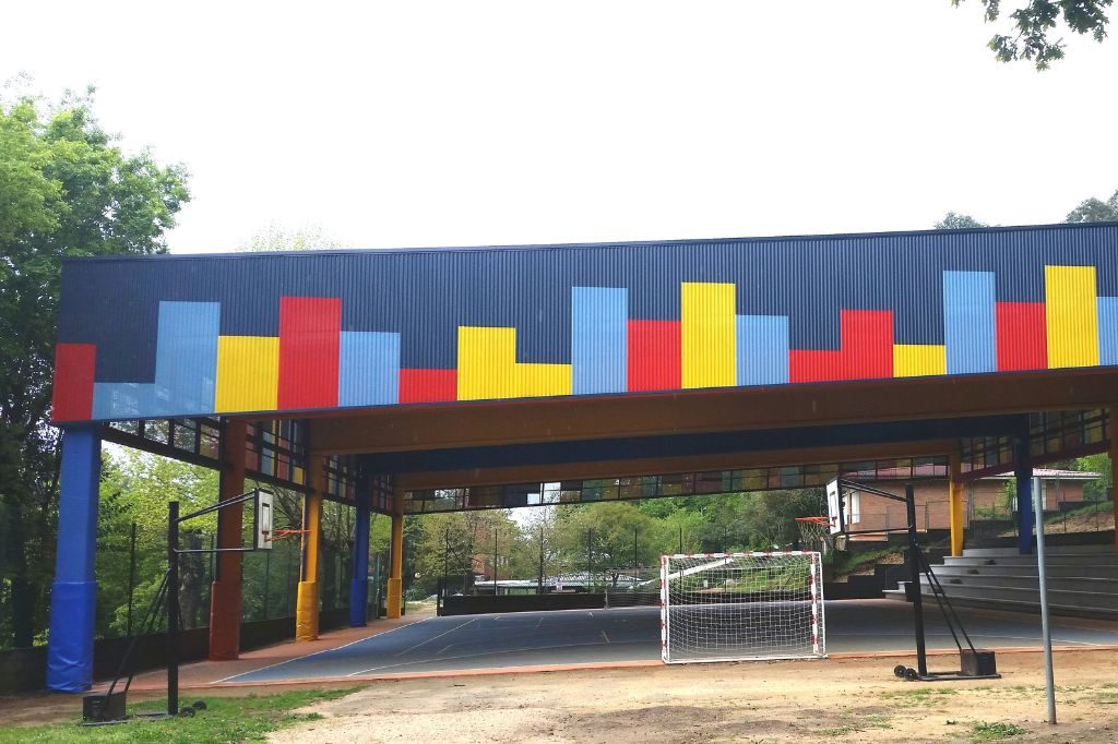 Obra Patio colegio Carballal
