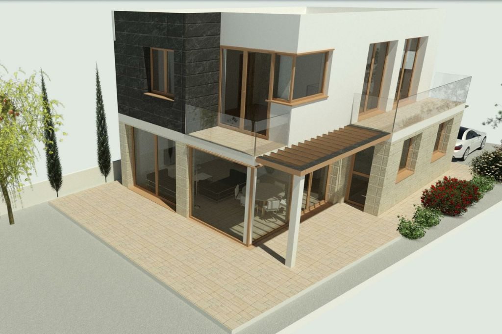 Render casa de Arousa